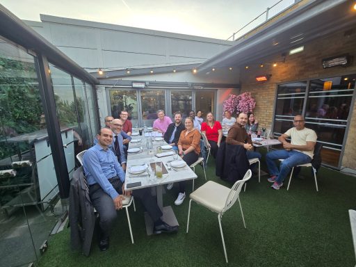 Leaving Do with the Royal Victoria Infirmary Team, Newcastle