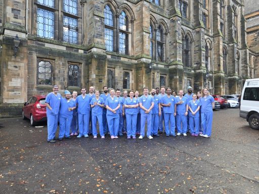 Teaching on Advanced Skills in Cadaveric Surgery at Glasgow University