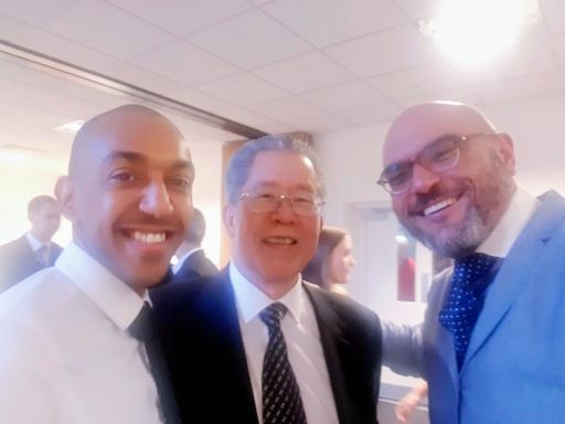 Celebrating Mr Sue Ling's retirement