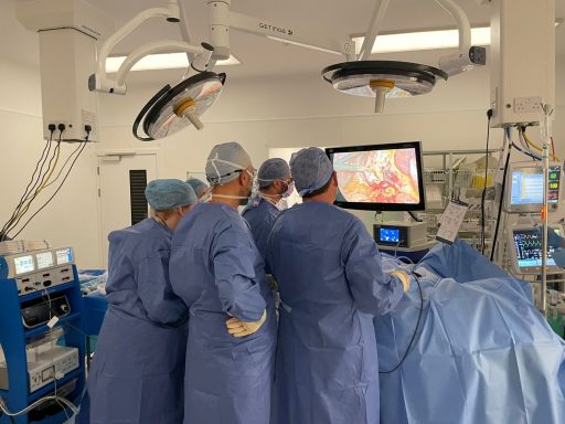 Ultimate concentration at Glasgow Royal Infirmary's emergency theatre