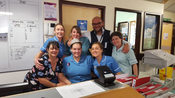 Jimmy's surgical ward team