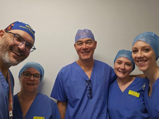 Last day at Glasgow Royal Infirmary theatre